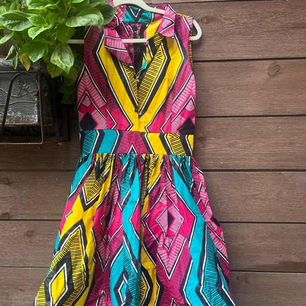 Anningtex Java /African wax dress